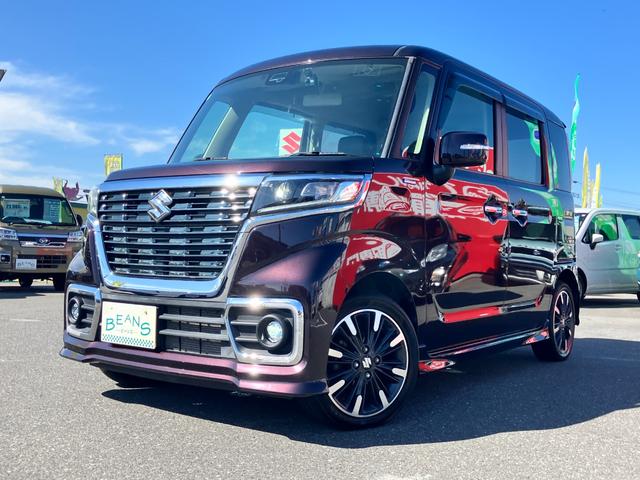 スペーシアカスタム ハイブリッドＸＳ　ワンオーナー車　禁煙車　衝突回避支援　両側パワスラ　ＬＥＤヘッドランプ　ＬＥＤフォグランプ　１５インチアルミ　社外ワンセグナビ　後席サーキュレーター　シートバックテーブル　助手席アンダーボックス（66枚目）