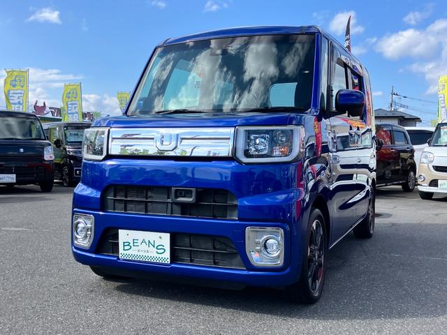 ウェイク Gターボ レジャーエディションSAII 衝突回避支援 ターボ CDチューナー 15インチアルミ LEDヘッドランプ LEDフォグランプ プッシュスタート式 ウッドパネル 本革巻ステアリング 両側パワスラ アイドリングストップ(4枚目)