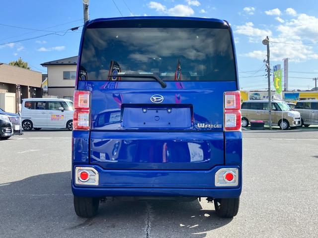 ウェイク Gターボ レジャーエディションSAII 衝突回避支援 ターボ CDチューナー 15インチアルミ LEDヘッドランプ LEDフォグランプ プッシュスタート式 ウッドパネル 本革巻ステアリング 両側パワスラ アイドリングストップ(10枚目)