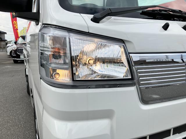 ハイゼットトラック エクストラ 4WD マニュアル 衝突回避支援 プッシュスタート式 ハロゲンヘッドライト LEDフォグランプ テールゲートチェーン(36枚目)