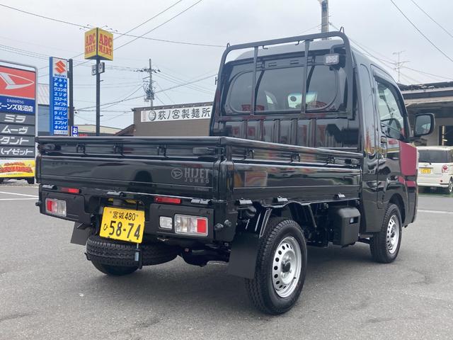 ハイゼットトラック 届出済未使用車 4WD 衝突回避支援 オーディオレス LEDヘッドランプ LEDフォグランプ プッシュスタート式(8枚目)