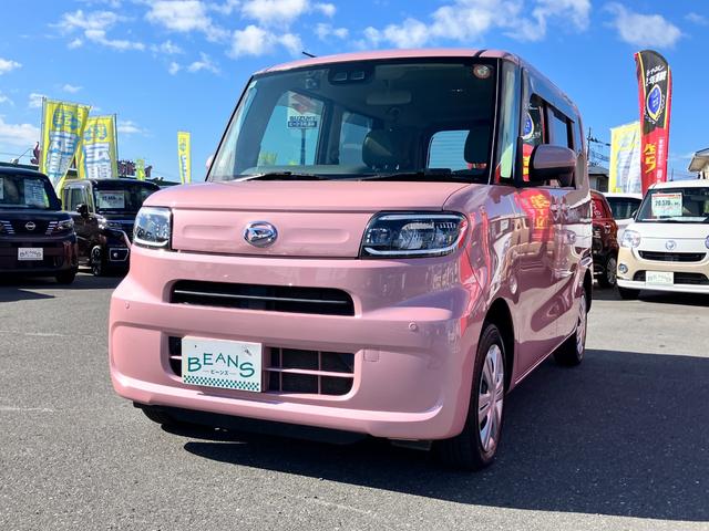 タント L 4WD 禁煙車 ワンオーナー車 衝突回避支援 両側スライドドア 社外ワンセグナビ Bluetoothオーディオ LEDヘッドランプ 運転席・助手席シートヒーター キーレスエントリー(4枚目)