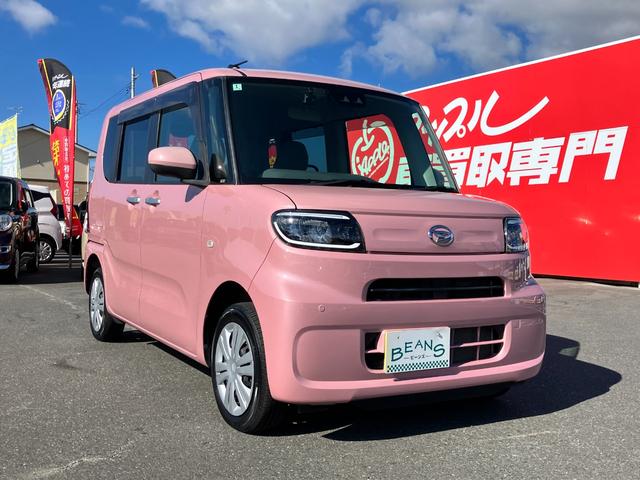 タント L 4WD 禁煙車 ワンオーナー車 衝突回避支援 両側スライドドア 社外ワンセグナビ Bluetoothオーディオ LEDヘッドランプ 運転席・助手席シートヒーター キーレスエントリー(6枚目)