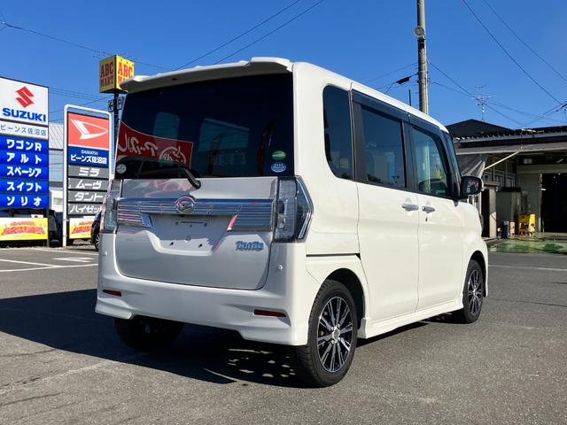 タント カスタムＸ　トップエディションリミテッドＳＡＩＩＩ　衝突回避支援　社外ワンセグナビ　全方位モニター付きバックカメラ　プッシュスタート式　ＬＥＤフォグランプ　ＬＥＤフォグランプ　オートエアコン　１４インチアルミ　両側パワスラ（9枚目）