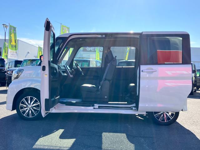 タント カスタムＸ　トップエディションリミテッドＳＡＩＩＩ　衝突回避支援　社外ワンセグナビ　全方位モニター付きバックカメラ　プッシュスタート式　ＬＥＤフォグランプ　ＬＥＤフォグランプ　オートエアコン　１４インチアルミ　両側パワスラ（13枚目）