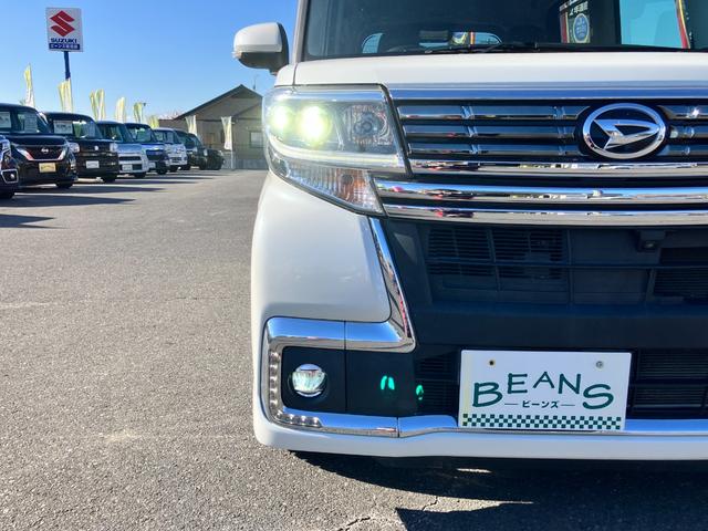 タント カスタムＸ　トップエディションリミテッドＳＡＩＩＩ　衝突回避支援　社外ワンセグナビ　全方位モニター付きバックカメラ　プッシュスタート式　ＬＥＤフォグランプ　ＬＥＤフォグランプ　オートエアコン　１４インチアルミ　両側パワスラ（53枚目）