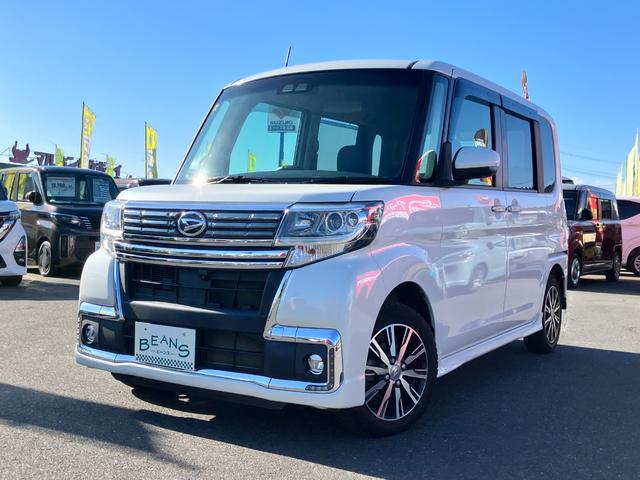 タント カスタムＸ　トップエディションリミテッドＳＡＩＩＩ　衝突回避支援　社外ワンセグナビ　全方位モニター付きバックカメラ　プッシュスタート式　ＬＥＤフォグランプ　ＬＥＤフォグランプ　オートエアコン　１４インチアルミ　両側パワスラ（59枚目）