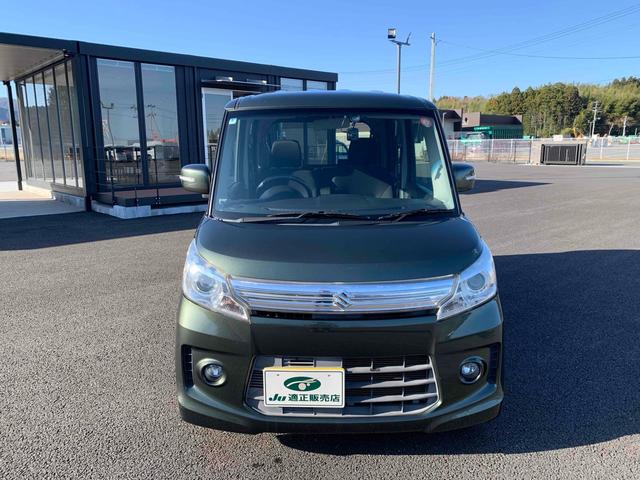 スペーシアカスタム XS ドライブレコーダー バックカメラ 両側スライド・片側電動 ナビ TV オートライト HID スマートキー アイドリングストップ 電動格納ミラー ベンチシート CVT 盗難防止システム ABS USB(2枚目)