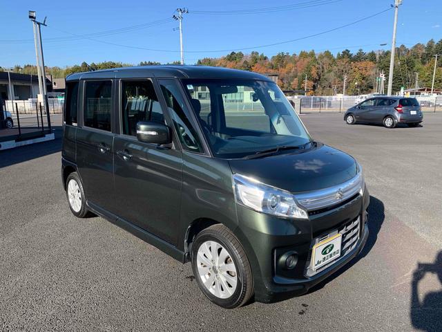 スペーシアカスタム XS ドライブレコーダー バックカメラ 両側スライド・片側電動 ナビ TV オートライト HID スマートキー アイドリングストップ 電動格納ミラー ベンチシート CVT 盗難防止システム ABS USB(3枚目)