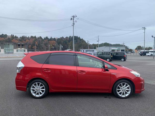 プリウスアルファ Ｓツーリングセレクション　ＥＴＣ　バックカメラ　ナビ　ＴＶ　アルミホイール　ヘッドライトウォッシャー　スマートキー　電動格納ミラー　ＣＶＴ　盗難防止システム　衝突安全ボディ　ＡＢＳ　ＵＳＢ　Ｂｌｕｅｔｏｏｔｈ　エアコン（4枚目）