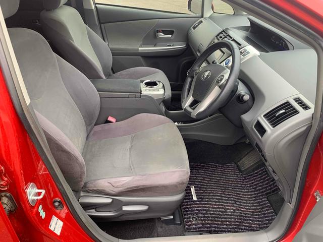 プリウスアルファ Ｓツーリングセレクション　ＥＴＣ　バックカメラ　ナビ　ＴＶ　アルミホイール　ヘッドライトウォッシャー　スマートキー　電動格納ミラー　ＣＶＴ　盗難防止システム　衝突安全ボディ　ＡＢＳ　ＵＳＢ　Ｂｌｕｅｔｏｏｔｈ　エアコン（49枚目）