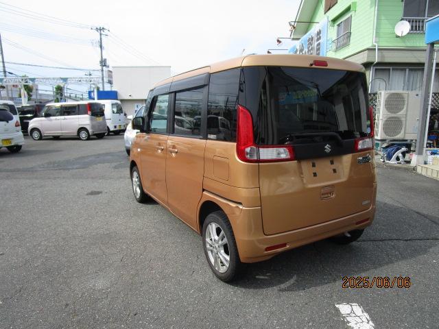 スペーシア Ｘ　４ＷＤ　ＡＷ　ＰＳ　ＰＷ　ＡＢＳ　片側電動スライドドア　キーレス　シートヒーター　衝突安全ボディ　アイドリングストップ　フルフラット（8枚目）