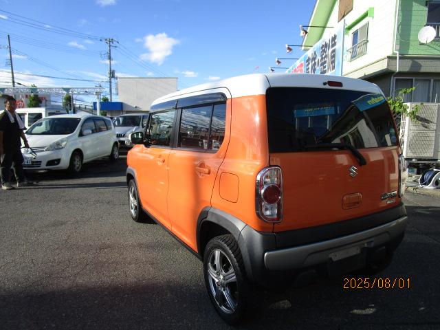 ハスラー Ｘ　４ＷＤ　ＰＳ　ＰＷ　ＡＢＳ　ＡＷ　シートヒーター　ベンチシート　　フルフラット　衝突安全ボディ　衝突被害軽減システム　横滑り防止　スマートキー（6枚目）