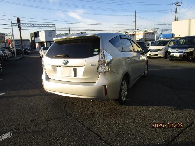 プリウスアルファ Ｓ　ナビ　ワンセグ　Ｂカメラ　ＥＴＣ　ＡＷ　ＰＳ　ＰＷ　ＡＢＳ（6枚目）