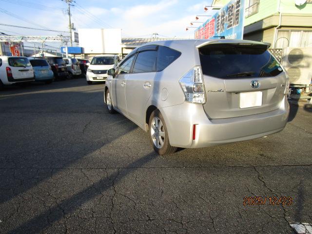 プリウスアルファ Ｓ　ナビ　ワンセグ　Ｂカメラ　ＥＴＣ　ＡＷ　ＰＳ　ＰＷ　ＡＢＳ（8枚目）