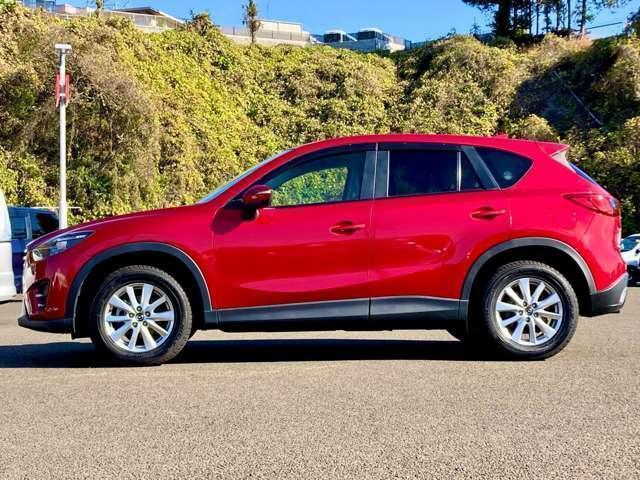 ＣＸ－５ ２５Ｓ　Ｌパッケージ　衝突軽減ブレーキ／レーダークルコン／シートヒーター／コーナーセンサー／ＢＳＭ／フルセグナビ／バックカメラ／サイドカメラ／Ｂｌｕｅｔｏｏｔｈ対応／禁煙車／ワンオーナー／定期点検記録簿／１年保証付き／（7枚目）