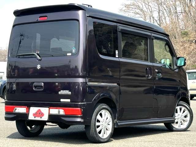 エブリイワゴン ＰＺターボスペシャル　４ＷＤ　４ＷＤ／ワンオーナー／禁煙車／衝突被害軽減ブレーキ／両側電動スライドドア／シートヒーター／スマートキー／ＥＴＣ／フルセグナビ／Ｂｌｕｅｔｏｏｔｈ対応／バックカメラ／ＨＩＤヘッドライト／ベンチシート／（5枚目）