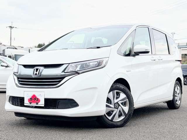 フリードハイブリッド ハイブリッド・Ｇホンダセンシング　禁煙車／ホンダセンシング／両側電動スライドドア／アダブティブクルーズコントロール／ギャザーズナビ／フルセグＴＶ／ＤＶＤ／Ｂｌｕｅｔｏｏｔｈ対応／バックカメラ／ＬＥＤヘッドライト／スマートキー／ＥＴＣ／（59枚目）