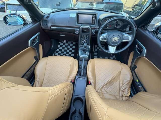 コペン ローブ６６０　２名　禁煙車！純正メモリーナビ！バックモニター！ワンセグＴＶ！ＥＴＣ！シートヒーター！パワステ！スマートキー＆プッシュスタート！アイドリングストップ！ＬＥＤヘッドライト！純正１６インチアルミホイール！（24枚目）