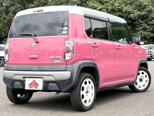 ハスラー Ｇ　禁煙車！衝突被害軽減ブレーキ！メモリーナビ！Ｂｌｕｅｔｏｏｔｈオーディオ！フルセグＴＶ！ＥＴＣ！シートヒーター！パワーウィンドウ！スマートキー＆プッシュスタート！アイドリングストップ！横滑り防止装置！（4枚目）