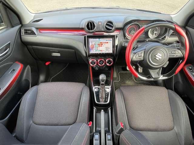 スイフトスポーツ ベースグレード　禁煙車！衝突被害軽減ブレーキ！アダプティブクルコン！全方位カメラ！純正ナビ！ＢＴ！フルセグＴＶ！ＥＴＣ！オートライト！シートヒーター！スマートキー＆プッシュスタート！横滑り防止装置！ブリッツマフラー！（33枚目）