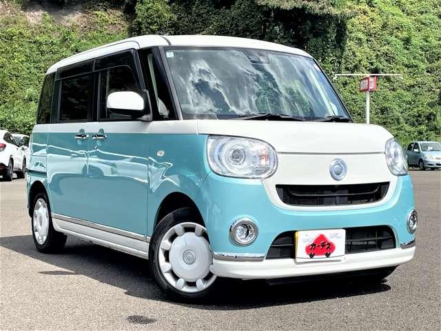 ムーヴキャンバス Ｇメイクアップ　ＳＡＩＩＩ　４ＷＤ　４ＷＤ！禁煙車！衝突被害軽減ブレーキ！両側Ｐスライドドア！純正ナビ！Ｂカメラ！ＢＴ！１セグＴＶ！ＥＴＣ！オートライト！スマートキー＆プッシュスタート！ＵＳＢ端子！アイドリングストップ！横滑り防止装置！（3枚目）