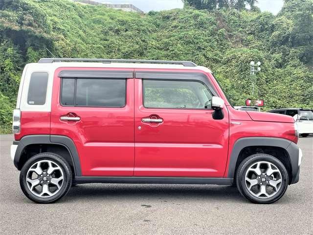 ハスラー ＪスタイルＩＩターボ　４ＷＤ　１オーナー！４ＷＤ！禁煙車！衝突被害軽減ブレーキ！アダプティブクルコン！全方位カメラ！純正ナビ！ＢＴ！フルセグＴＶ！ＥＴＣ！オートライト！シートヒーター！スマートキー！キーレス！ソフトベージュルーフ！（7枚目）