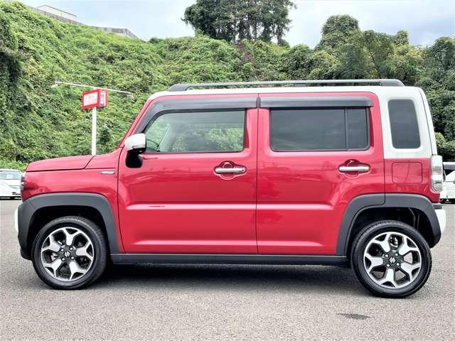 ハスラー ＪスタイルＩＩターボ　４ＷＤ　１オーナー！４ＷＤ！禁煙車！衝突被害軽減ブレーキ！アダプティブクルコン！全方位カメラ！純正ナビ！ＢＴ！フルセグＴＶ！ＥＴＣ！オートライト！シートヒーター！スマートキー！キーレス！ソフトベージュルーフ！（8枚目）