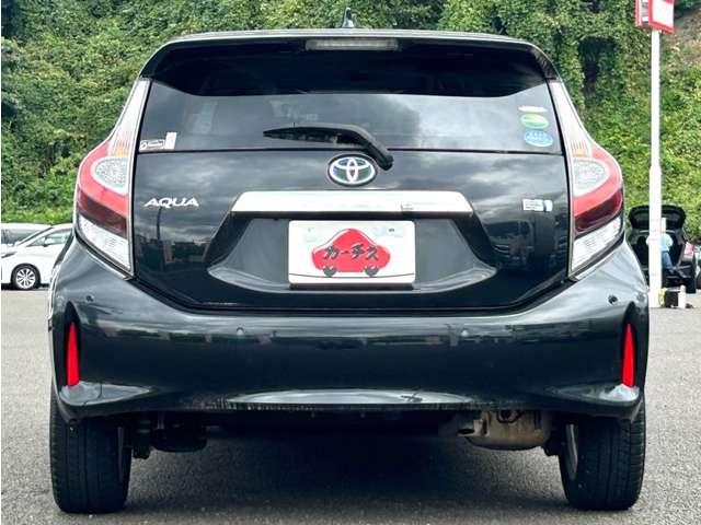 アクア Sスタイルブラック ワンオーナー/禁煙車/衝突被害軽減ブレーキ/純正ナビ/フルセグナビ/Bluetooth対応/バックカメラ/ETC/障害物センサー/横滑り防止装置/レーンキープアシスト/盗難防止装置/スマートキー/(6枚目)