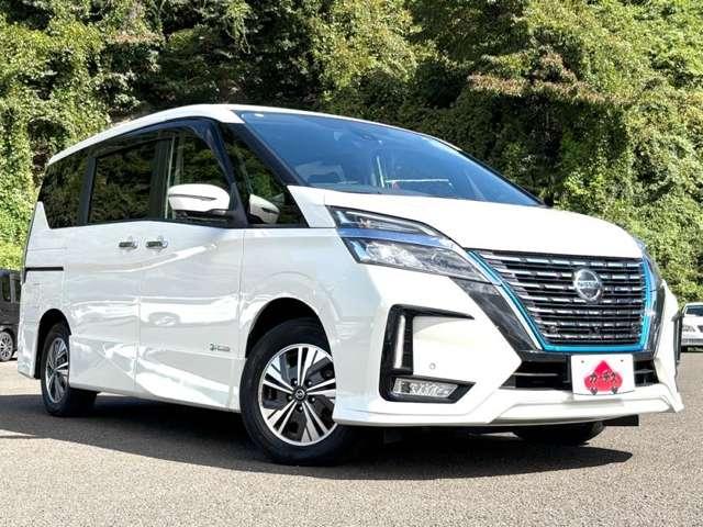 セレナ e-パワー ハイウェイスターV 禁煙車/全方位運転支援システム/プロパイロット/BSM/インテリジェントアラウンドビューモニター/純正ナビ/フルセグTV/Bluetooth/DVD/アダプティブLEDヘッドライト/シートヒーター/(3枚目)