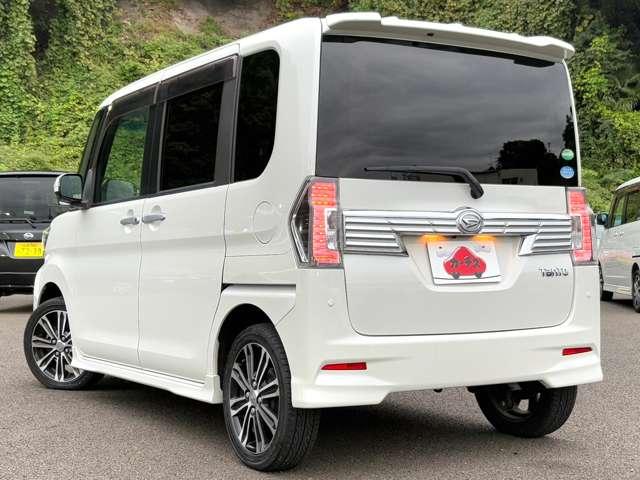 タント カスタムＲＳ　トップエディションＳＡＩＩＩ　禁煙車！衝突被害軽減ブレーキ！両側Ｐスライドドア！メモリーナビ！Ｂカメラ！ＢＴ！フルセグＴＶ！ＥＴＣ！オートライト！シートヒーター！スマートキー＆プッシュスタート！アイドリングストップ！横滑り防止！（5枚目）