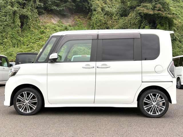 タント カスタムＲＳ　トップエディションＳＡＩＩＩ　禁煙車！衝突被害軽減ブレーキ！両側Ｐスライドドア！メモリーナビ！Ｂカメラ！ＢＴ！フルセグＴＶ！ＥＴＣ！オートライト！シートヒーター！スマートキー＆プッシュスタート！アイドリングストップ！横滑り防止！（8枚目）