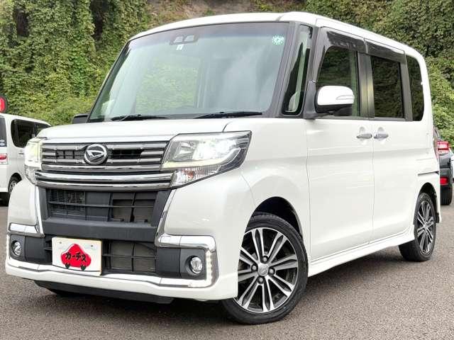 タント カスタムＲＳ　トップエディションＳＡＩＩＩ　禁煙車！衝突被害軽減ブレーキ！両側Ｐスライドドア！メモリーナビ！Ｂカメラ！ＢＴ！フルセグＴＶ！ＥＴＣ！オートライト！シートヒーター！スマートキー＆プッシュスタート！アイドリングストップ！横滑り防止！（60枚目）