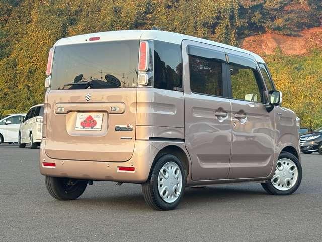 スペーシア ハイブリッドＸ　ワンオーナー／禁煙車／セーフティサポート／ホワイトルーフ／ドアミラー／アイドリングストップ／全方位モニター／純正ナビ／フルセグＴＶ／Ｂｌｕｅｔｏｏｔｈ／アップグレードパッケージ／両側電動スライドドア／（4枚目）