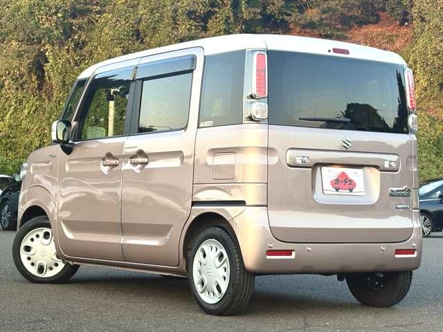 スペーシア ハイブリッドＸ　ワンオーナー／禁煙車／セーフティサポート／ホワイトルーフ／ドアミラー／アイドリングストップ／全方位モニター／純正ナビ／フルセグＴＶ／Ｂｌｕｅｔｏｏｔｈ／アップグレードパッケージ／両側電動スライドドア／（6枚目）