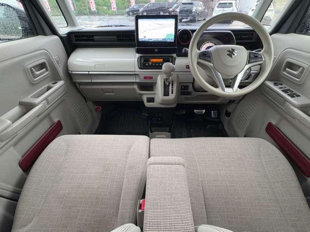 スペーシア ハイブリッドＸ　ワンオーナー／禁煙車／セーフティサポート／ホワイトルーフ／ドアミラー／アイドリングストップ／全方位モニター／純正ナビ／フルセグＴＶ／Ｂｌｕｅｔｏｏｔｈ／アップグレードパッケージ／両側電動スライドドア／（35枚目）