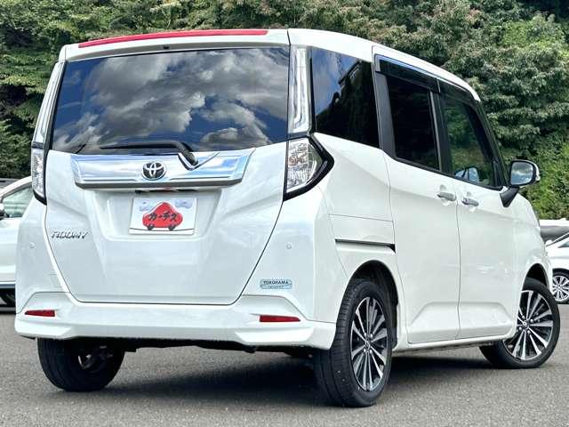 ルーミー カスタムG-T 令和2年後期型/スマートアシスト/アダブティブクルーズコントロール/両側電動スライドドア/パノラミックビューモニター/純正ナビ/フルセグTV/Bluetooth対応/LEDヘッドライト/オートライト/(4枚目)