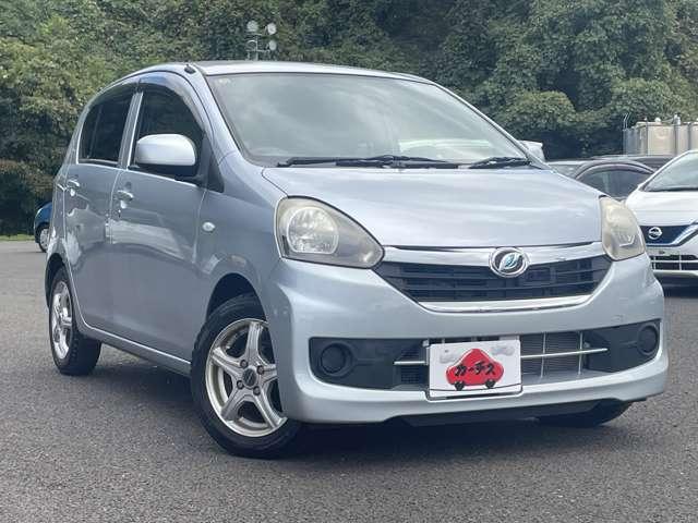 ミライース X スマートセレクションSA 禁煙車!衝突被害軽減ブレーキ!オーディオデッキ!CD再生!キーレスエントリー!アイドリングストップ!エコアイドル!横滑り防止装置!盗難防止装置!ABS!電脳格納ミラー!社外14インチアルミホイール!(4枚目)