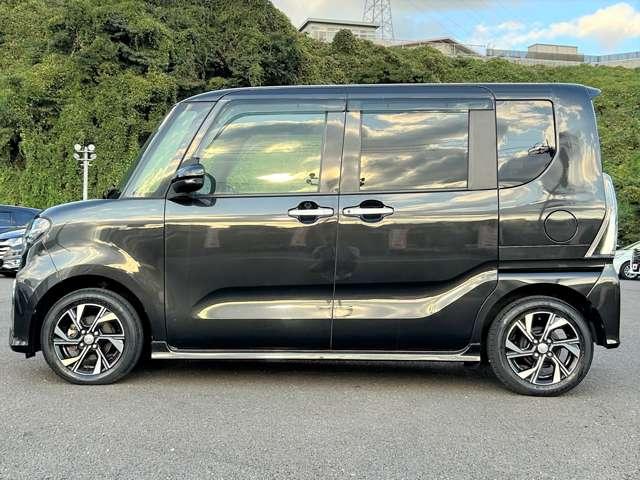タント カスタムXセレクション 禁煙車!衝突被害軽減ブレーキ!両側Pスライドドア!メモリーナビ!Bluetooth!ワンセグTV!オートライト!シートヒーター!スマートキー&プッシュスタート!横滑り防止!LED!純正AW&エアロ!(8枚目)