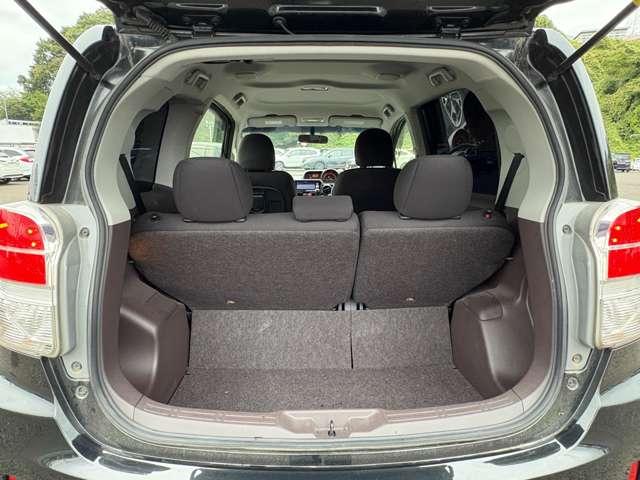 「ラゲッジスペース」　これだけの容量を確保！何でも載せて下さい♪