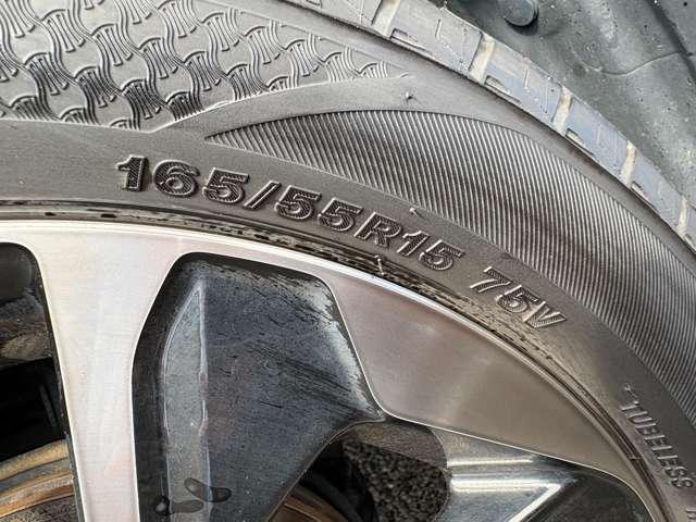 タイヤのサイズはこちらです☆