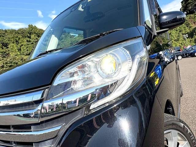 デイズルークス ハイウェイスター ターボ 禁煙車/エマージェンシーブレーキ/アイドリングストップ/純正ナビ/フルセグTV/DVD/Bluetooth/両側パワースライドドア/HIDヘッドライト/オートライト/純正アルミ&エアロ/純正ETC/(15枚目)