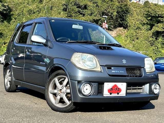 Ｋｅｉワークス ベースグレード　５ＭＴ　５ＭＴ／ナビ／フォグランプ／ワンセグＴＶ／ＣＤ・ＤＶＤ／マニュアルエアコン／社外アルミホイール／電動格納ミラー／（3枚目）