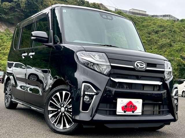 タント ６６０カスタムＲＳ　４名　１オ－ナ－禁煙／９型フルセグナビ＆ＯＰパノラマモニター／両側電動／ＯＰスマートクルーズ＆スタイルパック／ヒーター付半革シート／スマアシ／キーフリー／ＬＥＤライト（3枚目）