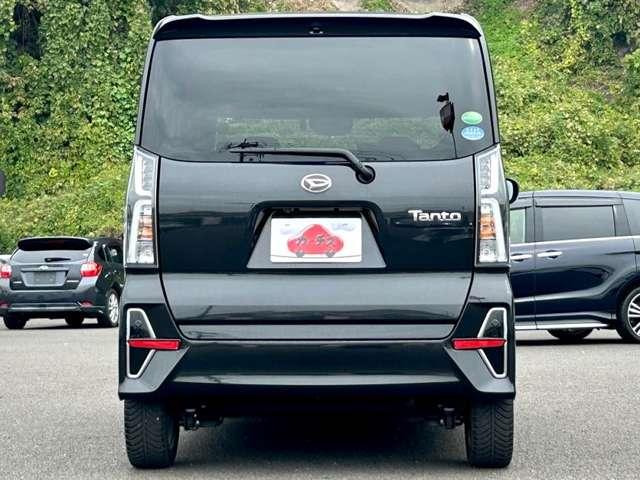 タント ６６０カスタムＲＳ　４名　１オ－ナ－禁煙／９型フルセグナビ＆ＯＰパノラマモニター／両側電動／ＯＰスマートクルーズ＆スタイルパック／ヒーター付半革シート／スマアシ／キーフリー／ＬＥＤライト（6枚目）