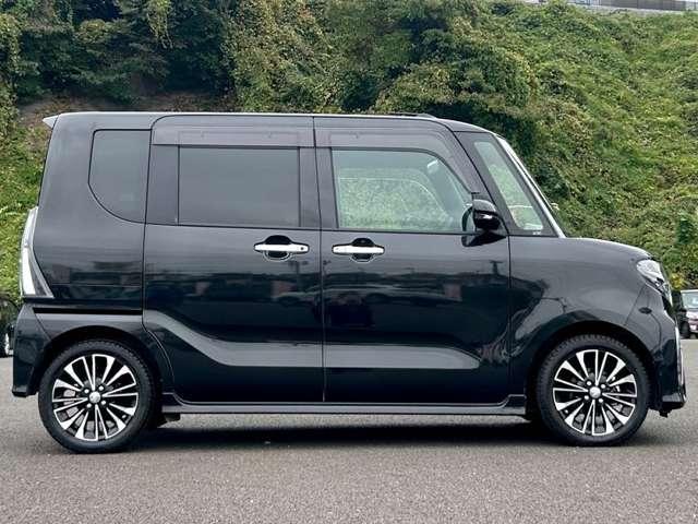 タント ６６０カスタムＲＳ　４名　１オ－ナ－禁煙／９型フルセグナビ＆ＯＰパノラマモニター／両側電動／ＯＰスマートクルーズ＆スタイルパック／ヒーター付半革シート／スマアシ／キーフリー／ＬＥＤライト（7枚目）