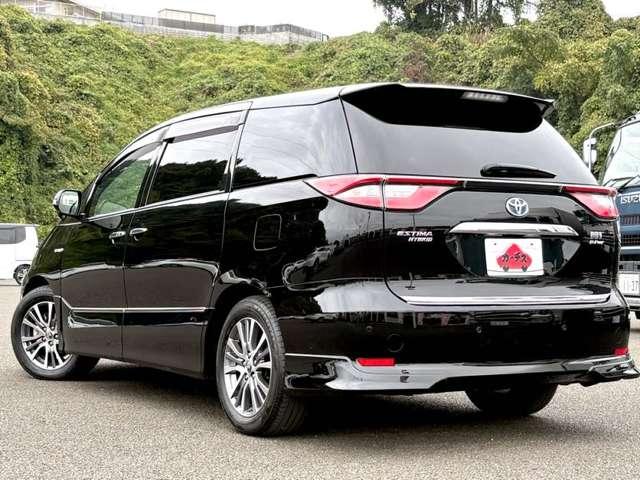 エスティマハイブリッド ハイブリッド２．４アエラス　スマート　４ＷＤ　７名　セーフティセンスＣ！ＴＲＤエアロ！ベージュ合皮シート！快適温熱シート！運転席パワーシート！純正ナビ＆フルセグＴＶ＆ＢＴ＆バックカメラ！アルパインフリップダウンモニター！両側パワース（5枚目）