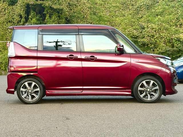 ソリオ 1.2バンディット ハイブリッドMV 4WD 5名 4WD!アイドリングストップ!セーフティサポート!純正ナビ&フルセグTV&DVD&BT!全方位モニター!LEDヘッドライト!オートライト!前席シートヒーター!パワースライドドア!ビ(7枚目)