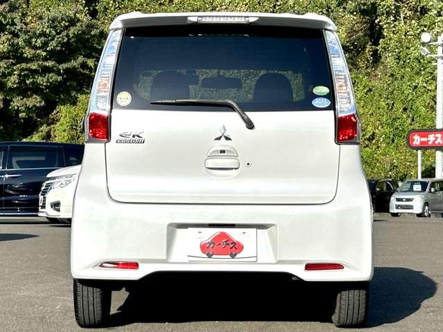 ｅＫカスタム Ｇ　４ＷＤ／純正ＳＤナビ／バックカメラ／フルセグＴＶ／ディスチャージヘッドライト／フォグランプ／シートヒーター／アイドリングストップ／純正１４インチアルミ／Ｂｌｕｅｔｏｏｔｈ（6枚目）