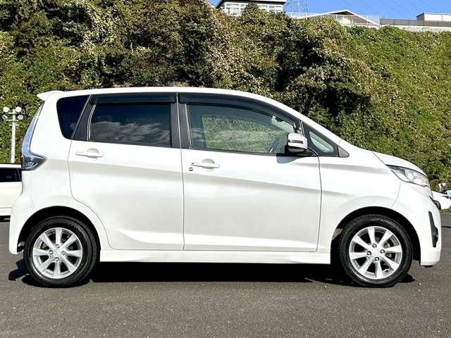 ｅＫカスタム Ｇ　４ＷＤ／純正ＳＤナビ／バックカメラ／フルセグＴＶ／ディスチャージヘッドライト／フォグランプ／シートヒーター／アイドリングストップ／純正１４インチアルミ／Ｂｌｕｅｔｏｏｔｈ（7枚目）